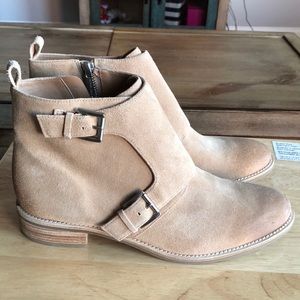 Brand New, Michael Kors Suede Ankle Boots Size 9